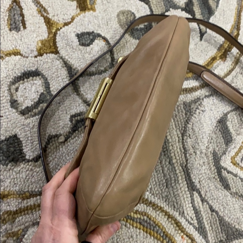 💕 Coach Kirsten tan med leather shoulder bag 💕 - Picture 5 of 16